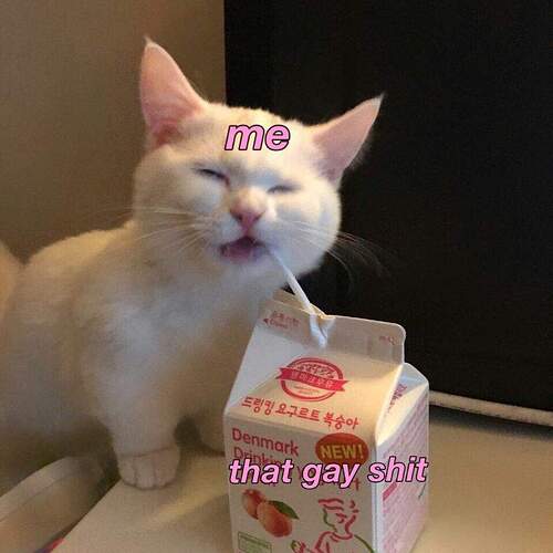 me_that gay shit