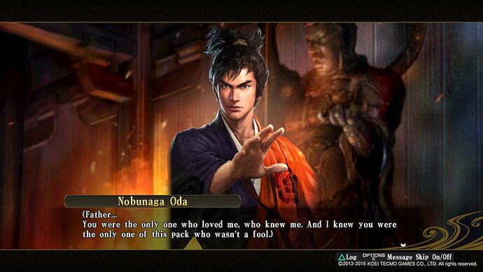 Nobunaga Mourns Nobuhide 1
