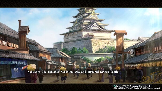 Kiyosu Castle Taken