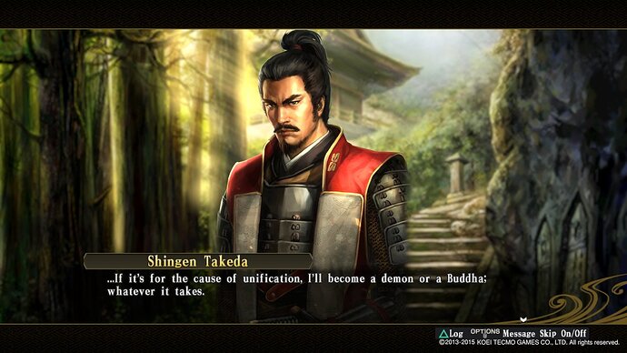 Harunobu Becomes Shingen 2
