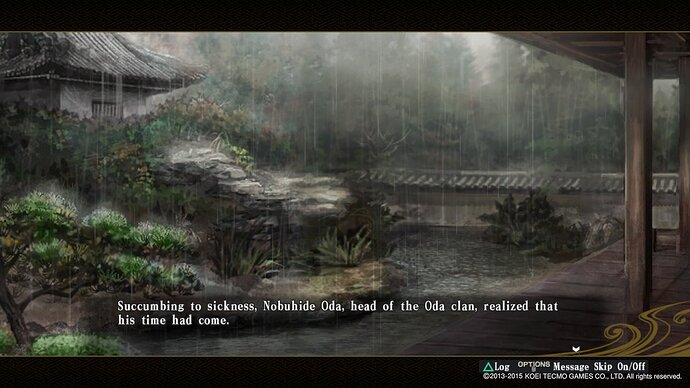 Nobuhide Dies 1