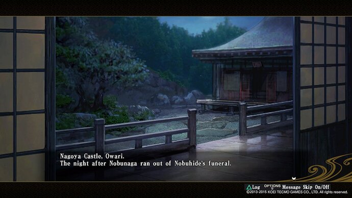 Nobunaga Mourns Nobuhide 2