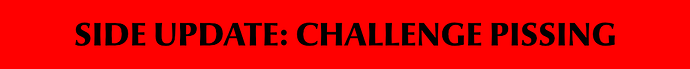 Challenge Pissing