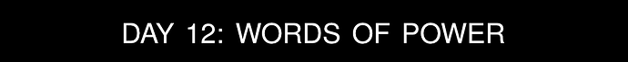 Words of Power