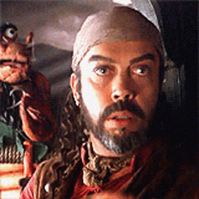 Muppets Long John Silver Treasure Island GIF - Muppets Long John Silver ...
